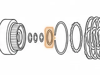 Washer, 010/087/089/090 Forward Drum To Direct Drum (Plastic) — Part # 65229A