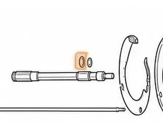 Ring, 010/087/089/090 Input Shaft 1975-Up — Part # 65177