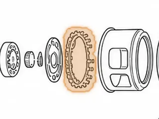 Retainer W/Spring, 010/087/089/090 Intermediate Clutch — Part # 65972