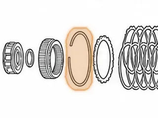 Snap Ring, 010/087/089/090 Holds Forward Clutch Pressure Plate In — Part # 65876