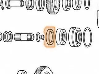 Seal, 010 Axle (Both Sides) 1979-83 — Part # 65076