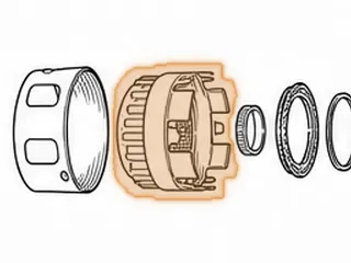 Drum, 095/096/097/098 Reverse Clutch (5 Clutch) — Part # 75556A