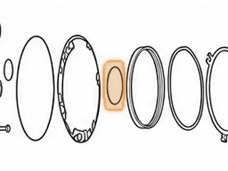 Washer, 003 Pump To Direct Drum (2 Tabs) — Part # 165211