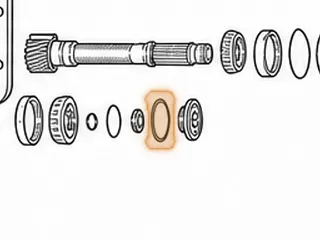 Washer, 095/096/097/098 Collar To Bearing — Part # 75262A