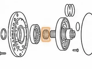 Bushing, 095/096/097/098 Inner Pump Gear — Part # 75035A