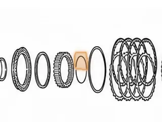 Snap Ring, 095/096/097/098 Holds Return Spring Retainer In Reverse Drum — Part # 75893A