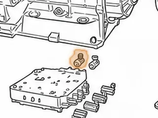 Solenoid, 095/096 EPC/Lock-Up (Tan Connector)(Takes 1 Or 2 Per Transmission) — Part # 75431A