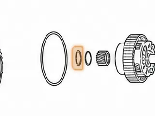 Bearing, 095/096/097/098 Sun Shell To Rear Sun Gear (.097” Thick)(1.602”OD)(1.083”ID) 1993-95 — Part # 75241AA