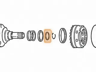 Washer, 095/096/097/098 Axle Flange To Differential Housing — Part # 75275A