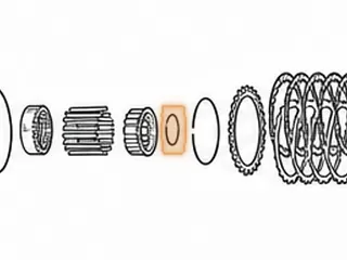 Snap Ring, 095/096/097/098 Holds 3-4 Clutch Retainer In — Part # 75862A