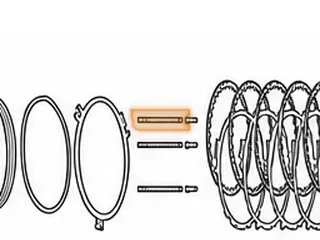 Retainer W/Springs, 095/096/097/098 Intermediate Clutch — Part # 75972A