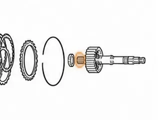 Bushing, 095/096/097/098 3-4 Hub (Pilot) (Front) (To Forward Drum) — Part # 75039A