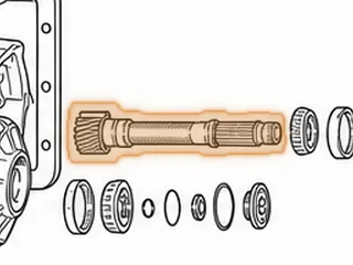 Pinion, 095/096/097/098 (18 Teeth) — Part # 75730A