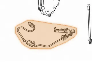 Replacement Internal/External Wire Harness, 095/096/097 & Some 098 (Eliminates The OE Brass Strap Type Harness) Has The… — Part # 75446BK