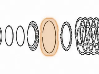 Snap Ring, 095/096/097/098 Holds Forward Beveled Spring In Drum — Part # 75875A