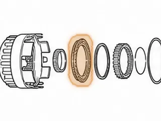 Piston, 095/096/097/098 Reverse Clutch (Bonded) 1989-Up — Part # 75966A