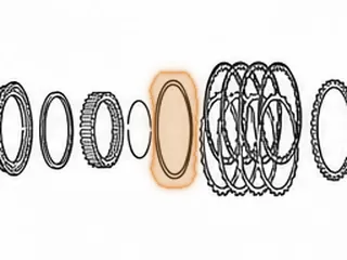 Steel, 095/096/097/098 Reverse Clutch (Cushion) .058” (2 Teeth) — Part # 75131A