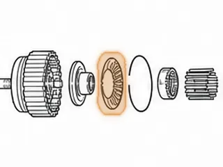 Beveled Spring, 095/096/097/098 3-4 Clutch Return — Part # 75970A