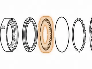 Diaphram Spring, 095/096/097/098 Axle Flange — Part # 75977A