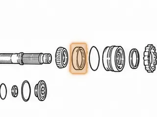 Cup Race, 095/096/097/098 Pinion Bearing Cup — Part # 75273A