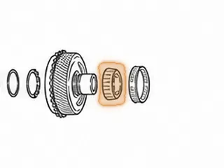 Tapered Bearing, 095/096/097/098 Ring Gear To Case — Part # 75254A