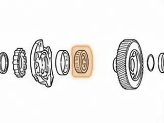 Tapered Bearing, 095/096/097/098 Driven Transfer Gear — Part # 75281A