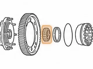 Tapered Bearing, 095/096/097/098 Differential (Rear) — Part # 75289A
