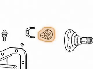 PRNDL Switch, 095/096/098 (7 Prong) (1 Bolt) (Cast # 095 919 823B) — Part # 75410B