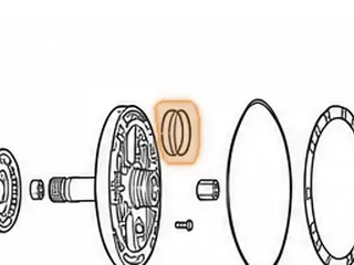 Ring, A40 Series Forward/Direct/Overdrive Drum (2.046”OD) (Metal) 1981-Up (Use 157179) — Part # 57181AB