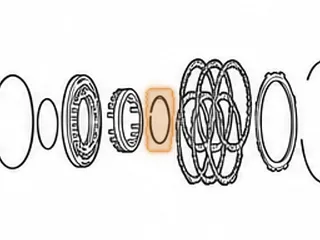 Steel, A40 Series Forward/Direct/Overdrive Direct Clutch (.079”) (4.00”ID) (8 Short Teeth) 1980-Up — Part # 57122A