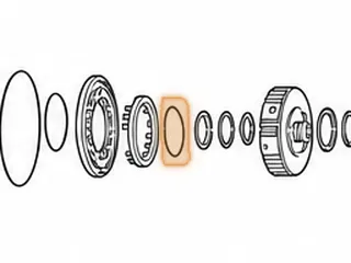 Snap Ring, A40 Series Holds Forward Retainer In — Part # 57877A
