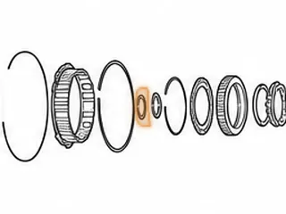 Bearing, A42DL/A43D/A43DE/A43DL/A44D/A44DL Overdrive Planet To Overdrive Drum (For 33 Teeth Sun Gear) — Part # 57214E