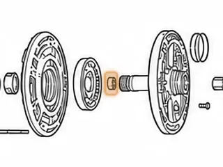 Bushing, A40 Series Stator (Front & Rear) .864”ID (.384” Wide) — Part # 57036CA