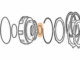 Snap Ring, A40 Series Holds Sun Gear In Center Support — Part # 57884A