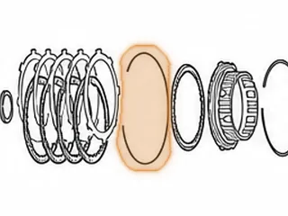 Snap Ring, A40 Series Under Direct Clutch Hub — Part # 57875A