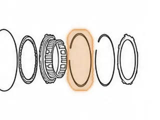 Snap Ring, A40 Series Holds Direct Clutch Hub In Forward Drum — Part # 57876A