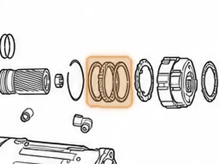 Sprag, A40 Rear (20 Elements) — Part # 57654A