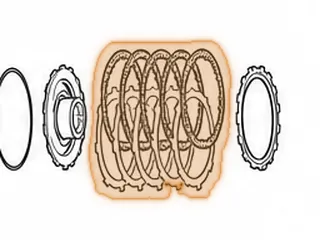 Friction, A40 Series Low/Reverse Clutch .091” (5.00”OD) (16 Teeth) (Waved) 1973-UP — Part # 57114AB