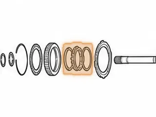 Sprag, A44DL Overdrive (2.016”OD Inner Race) (27 Teeth Sun Gear) — Part # 57650R