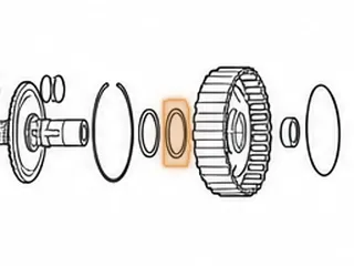 Race, AWTR60SN (09D) Bearing To K1 Clutch Drum (.140”Thick)(2.686”OD)(2.030”ID) 2002-Up — Part # 235233A
