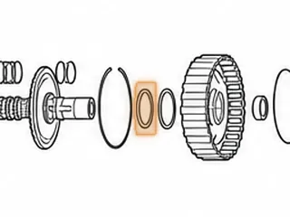 Bearing, AWTR60SN (09D) Shaft To K1 Clutch Drum (.131”Thick)(2.556”OD) 2002-Up — Part # 235232A
