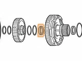 Bushing, AWTR60SN (09D) Large Sungear Shell Assembly (Top & Bottom) 2002-Up — Part # 235052A