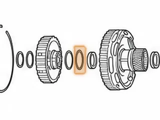 Bearing, AWTR60SN (09D) K1 Clutch Hub To Sungear Shell (2.427”OD) 2002-Up — Part # 235248A