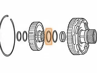 Race, AWTR60SN (09D) Hub To Sungear Shell (Stepped)(2.360”OD)(.164”Thick) 2002-Up — Part # 235247A