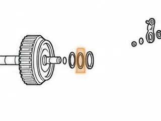 Bearing, AWTR60SN (09D) K2 Drum To Output Shaft (.177”Thick)(1.994”OD) 2002-Up — Part # 235268A