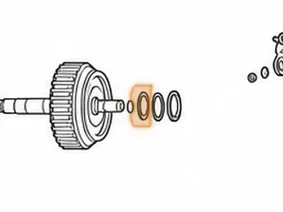 Race, AWTR60SN (09D) K2 Drum To Output Shaft (.152”Thick)(1.992”OD) 2002-Up — Part # 235267A