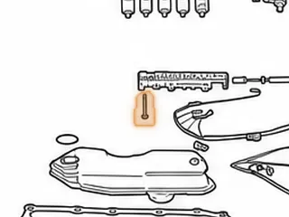 Bolts Set, AWTR60SN (09D) Holds Body Casting To VB (8mm Hex x 1.496”Long) 2002-Up (7 Pieces) — Part # 235791A