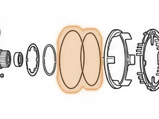 O-Ring, AWTR60SN (09D) B1 Piston (Outer)(.124”Thick) 2002-Up — Part # 235329A