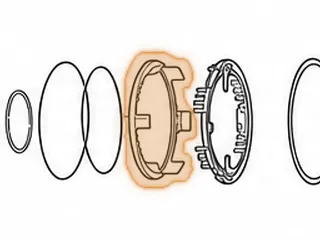 Piston, AWTR60SN (09D) B1 Clutch (7 5/16”OD)(6 1/4”ID) (Guide Pin) 2002-Up — Part # 235960A