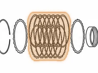 Fri, AWTR60SN (09D) B1/Low/Reverse Clutch (50 Teeth) (.069”Thick) 2002-Up — Part # 235114A